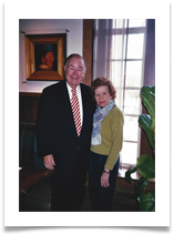 With Dr. David Boren, President of OU